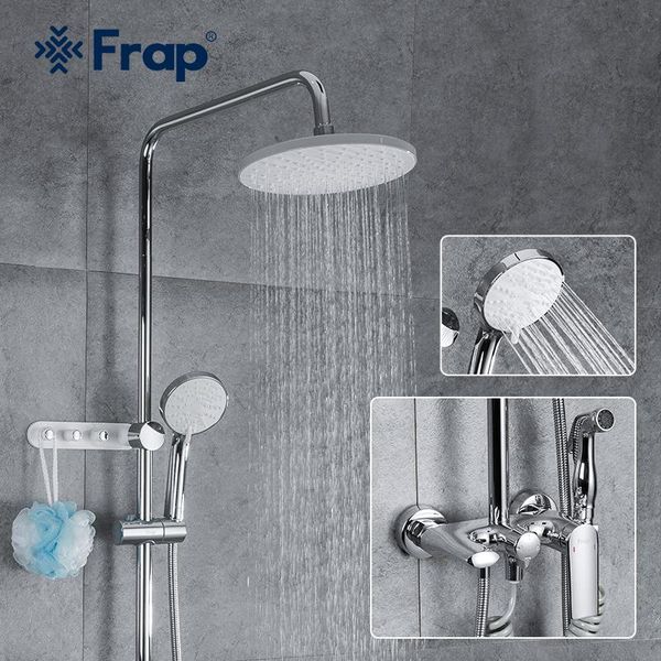 bathroom shower sets frap faucet brass rainfall set showers for bidet system f24001
bathroom shower sets frap faucet brass rainfall set showers for bidet system f24001
