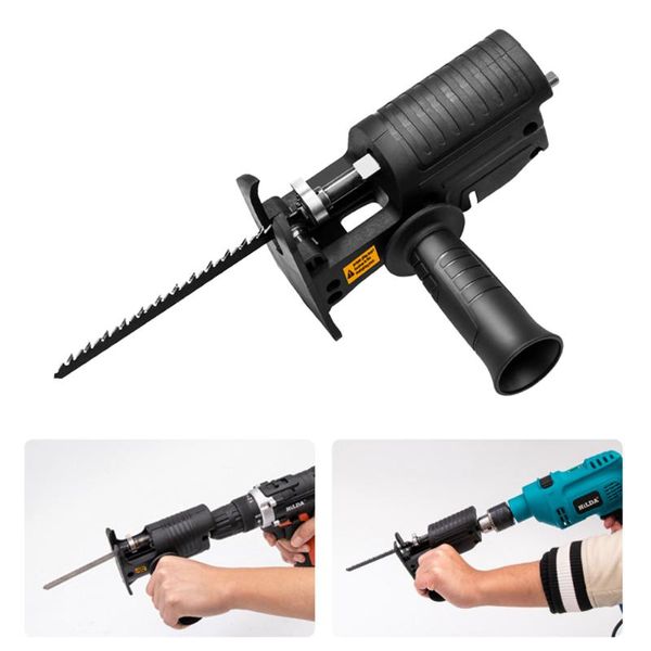 reciprocating saw adapter electric drill to household multifunctional wood cutter woodworking tools hand
reciprocating saw adapter electric drill to household multifunctional wood cutter woodworking tools hand