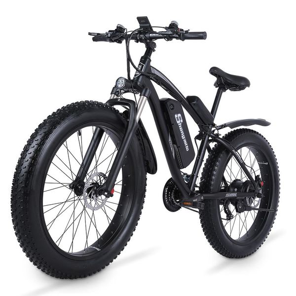 shengmilo mx02s electric 1000w mountain bike 17ah 48v li-ion city fat tire bicycle e-bike beach cruise unisex, Silver;blue
shengmilo mx02s electric 1000w mountain bike 17ah 48v li-ion city fat tire bicycle e-bike beach cruise unisex, Silver;blue