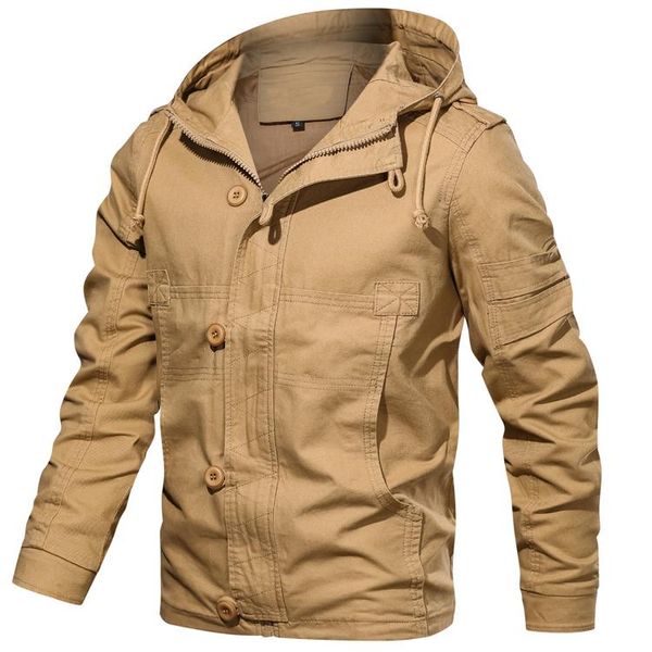 men's jackets autumn hooded jacket 2021 mens military casual coat fashion slim fit male brand clothing eu size j6t725, Black;brown
men's jackets autumn hooded jacket 2021 mens military casual coat fashion slim fit male brand clothing eu size j6t725, Black;brown