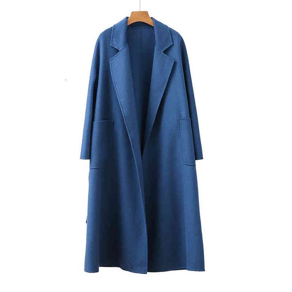 women's wool & blends women 100% real coat fashion autumn long trench arrivals female outwear s8701 qw13, Black
women's wool & blends women 100% real coat fashion autumn long trench arrivals female outwear s8701 qw13, Black