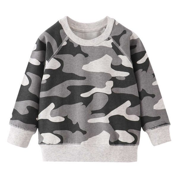 jumping meters boys girls camouflage sweater cotton children sweatshirts baby girl's clothing kids long sleeve 210529, Black
jumping meters boys girls camouflage sweater cotton children sweatshirts baby girl's clothing kids long sleeve 210529, Black