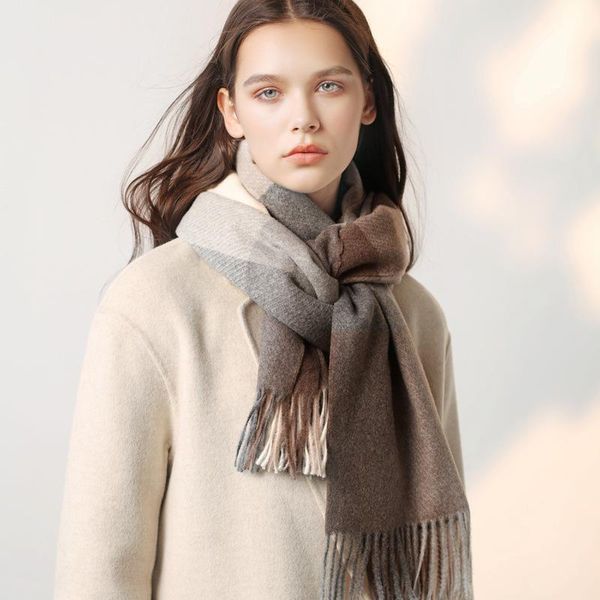 scarves long cashmere wool scarf women 2021 korean tassel thicken autumn winter warm neck shawl square, Blue;gray
scarves long cashmere wool scarf women 2021 korean tassel thicken autumn winter warm neck shawl square, Blue;gray
