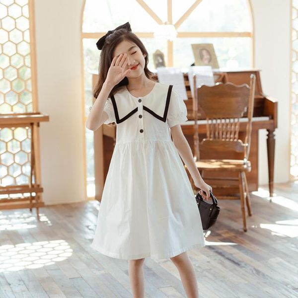to 16 years, kids preppy dress 2021 girls summer teen button clothes cotton cute patchwork,#6190 girl's dresses, Red;yellow
to 16 years, kids preppy dress 2021 girls summer teen button clothes cotton cute patchwork,#6190 girl's dresses, Red;yellow