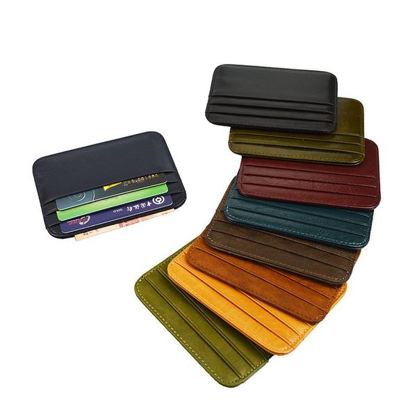 card holders 100% cow leather plus size vintage case horizontal glossy credit round edge genuine, Brown;gray
card holders 100% cow leather plus size vintage case horizontal glossy credit round edge genuine, Brown;gray