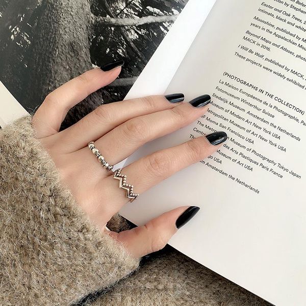 cluster rings geometric for women adjustable opening three-layer wave retro korean fashion design couple trend gift jewelry boyulige, Golden;silver
cluster rings geometric for women adjustable opening three-layer wave retro korean fashion design couple trend gift jewelry boyulige, Golden;silver