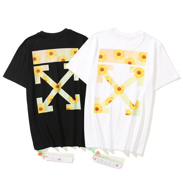 t shirt 2021 summer off daisy arrow print short sleeve t-shirt for men and women, White;black
t shirt 2021 summer off daisy arrow print short sleeve t-shirt for men and women, White;black