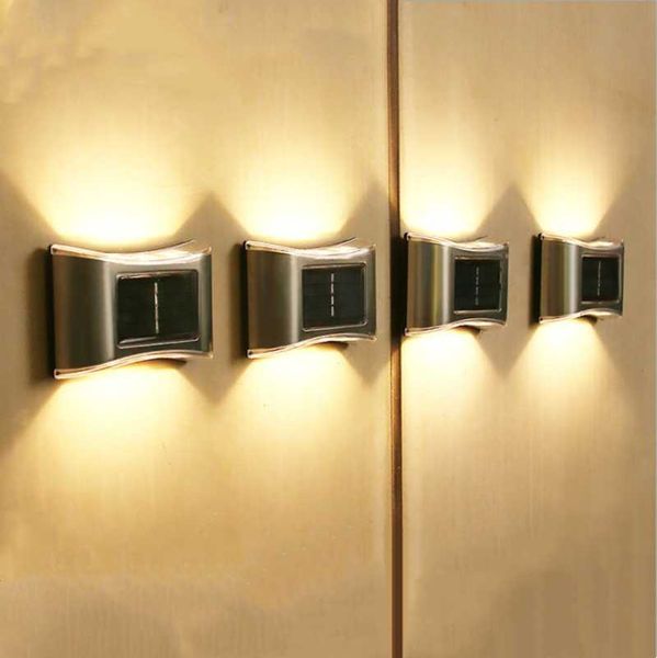 solar lamps 6led wall lamp outdoor garden lights external sconce for terrace balcony fence street decorative up and down sunlight
solar lamps 6led wall lamp outdoor garden lights external sconce for terrace balcony fence street decorative up and down sunlight