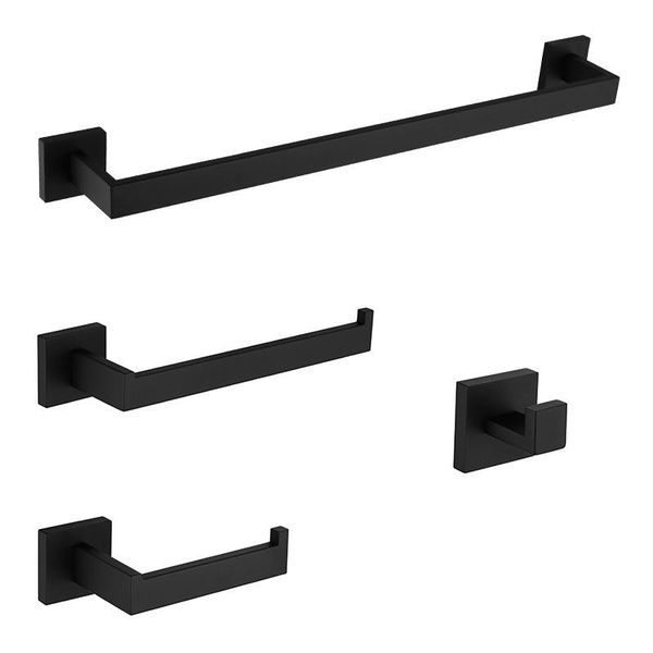 towel racks matte black bathroom decoration holder toilet paper hook stainless steel material
towel racks matte black bathroom decoration holder toilet paper hook stainless steel material