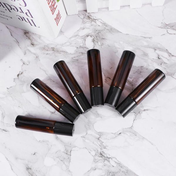 24pcs 10ml amber empty refillable glass perfume roll on bottle with stainless steel roller for essential oil storage bottles & jars
24pcs 10ml amber empty refillable glass perfume roll on bottle with stainless steel roller for essential oil storage bottles & jars