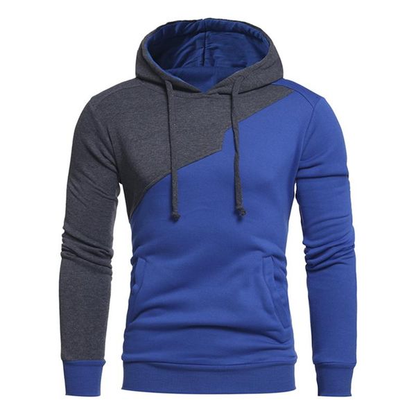 men's hoodies & sweatshirts men's stitching contrast color long sleeved ribbed lace-up pocket sweatshirt fashion casual sport style, Black
men's hoodies & sweatshirts men's stitching contrast color long sleeved ribbed lace-up pocket sweatshirt fashion casual sport style, Black