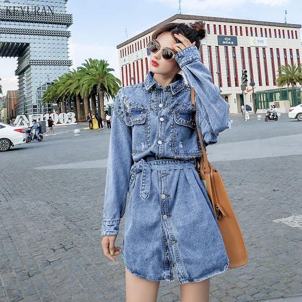 rivet denim jackets for women 2021 autumn bf harajuku casual loose jeans jacket with belt women's coats outwear female, Black;brown
rivet denim jackets for women 2021 autumn bf harajuku casual loose jeans jacket with belt women's coats outwear female, Black;brown