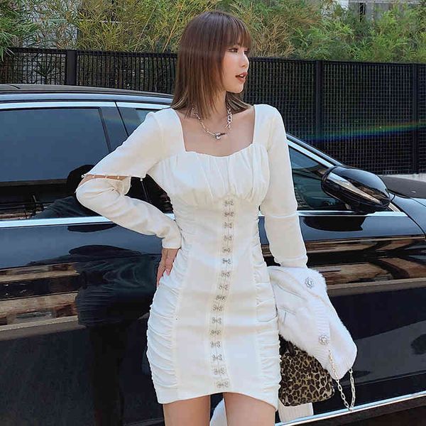 dresses club outfits for women 2021 designer square collar long sleeve white bodycon dress streetwear vestidos de fiesta, Black;gray
dresses club outfits for women 2021 designer square collar long sleeve white bodycon dress streetwear vestidos de fiesta, Black;gray