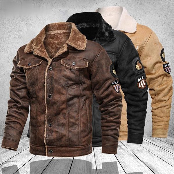 mens leather jackets motorcycle fashion stand collar zipper pockets male vintage pu coats biker faux outerwear men's fur &, Black
mens leather jackets motorcycle fashion stand collar zipper pockets male vintage pu coats biker faux outerwear men's fur &, Black