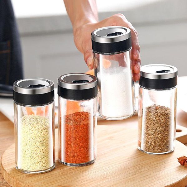 storage bottles & jars portable salt shaker glass seasoning bottle kitchen accessories bbq barbecue pot pepper
storage bottles & jars portable salt shaker glass seasoning bottle kitchen accessories bbq barbecue pot pepper