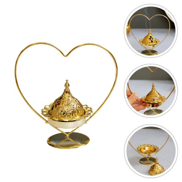 1pc creative candleholder household aroma stove incense burner decor (golden) fragrance lamps
1pc creative candleholder household aroma stove incense burner decor (golden) fragrance lamps