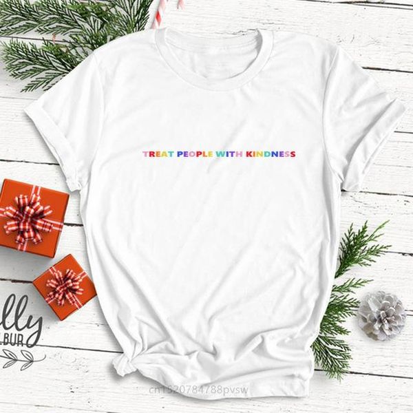 women's t-shirt hip hop styles treat people with kindness print women fine line love on tour ullzang 90s girls graphic tee, White
women's t-shirt hip hop styles treat people with kindness print women fine line love on tour ullzang 90s girls graphic tee, White