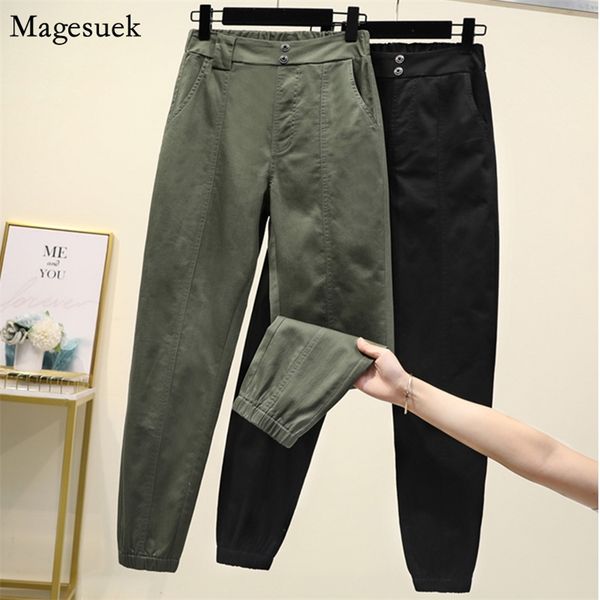 plus size cargo pants women casual ankle-length streetwear high waist loose black trousers pantalon 11701 210512, Black;white
plus size cargo pants women casual ankle-length streetwear high waist loose black trousers pantalon 11701 210512, Black;white