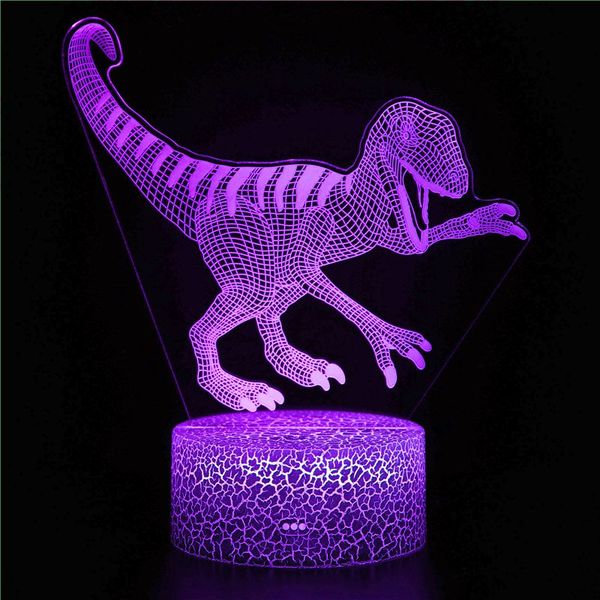 colorful dinosaur series 3d night light kids children birthday gift creative gift vision stereo table lamp
colorful dinosaur series 3d night light kids children birthday gift creative gift vision stereo table lamp