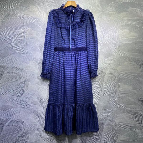 seifrmann women summer fashion designer party midi dress bow lace ruffles striped print lantern sleeve ladies a-line dresses casual, Black;gray
seifrmann women summer fashion designer party midi dress bow lace ruffles striped print lantern sleeve ladies a-line dresses casual, Black;gray