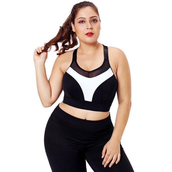 gym clothing 3xl high impact sports bra plus size for fitness streth padded running yoga seamless colorvalue crop woman clothes b52, White;black
gym clothing 3xl high impact sports bra plus size for fitness streth padded running yoga seamless colorvalue crop woman clothes b52, White;black
