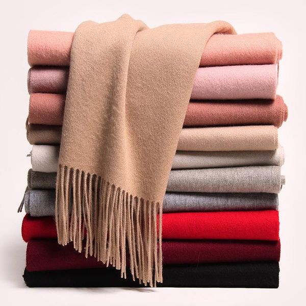 scarves women winter 2021 solid color warm 100% wool wraps and shawls for ladies thick soft scarf real luxury designed, Blue;gray
scarves women winter 2021 solid color warm 100% wool wraps and shawls for ladies thick soft scarf real luxury designed, Blue;gray