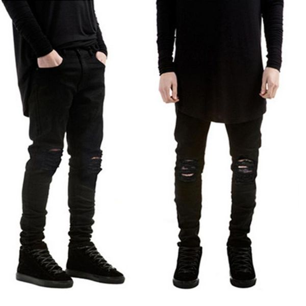 men's jeans vintage men black ripped street pencil pants harajuku straight trousers men's slim biker streetwear homme, Blue
men's jeans vintage men black ripped street pencil pants harajuku straight trousers men's slim biker streetwear homme, Blue