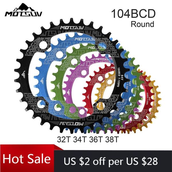 bike heels & chainwheels motsuv bicycle 104bcd round chainring mtb mountain narrow wide chainwheel 32t 34t 36t 38t crankset single toot
bike heels & chainwheels motsuv bicycle 104bcd round chainring mtb mountain narrow wide chainwheel 32t 34t 36t 38t crankset single toot