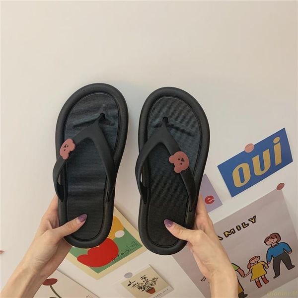 slippers 2021 flip flops for women beach white animal house woman indoor shower shoes thong sandals summer, Black
slippers 2021 flip flops for women beach white animal house woman indoor shower shoes thong sandals summer, Black