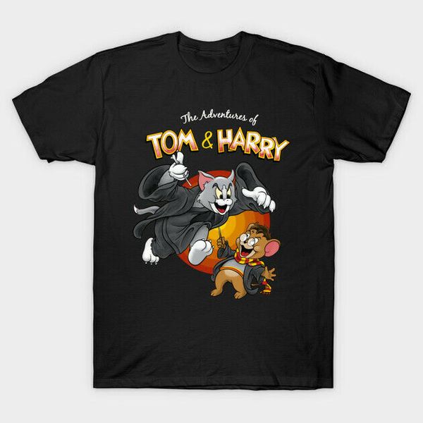 tom & harry jerry harry potter novelty movie cartoon funny mashup black t-shirt, White;black
tom & harry jerry harry potter novelty movie cartoon funny mashup black t-shirt, White;black
