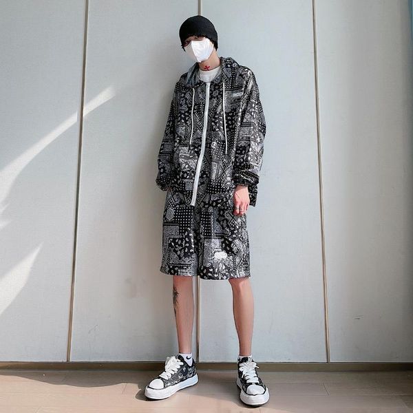 women's trench coats summer cashew nut flower fashion brand men and women couples seaside vacation beach loose sunscreen clothes shorts, Tan;black
women's trench coats summer cashew nut flower fashion brand men and women couples seaside vacation beach loose sunscreen clothes shorts, Tan;black