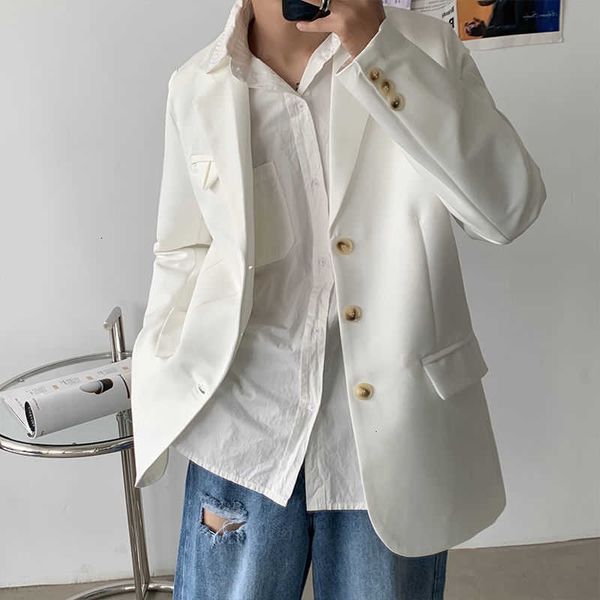 men's suits & blazers spring korean style blazer fashion casual black white suit jacket men business society mens dress s-xl clqd, White;black
men's suits & blazers spring korean style blazer fashion casual black white suit jacket men business society mens dress s-xl clqd, White;black