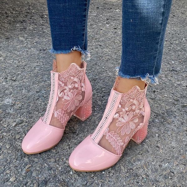 women's shoes woman 2021 mesh black ankle boots for women summer square heels sandal ladies round toe lace
women's shoes woman 2021 mesh black ankle boots for women summer square heels sandal ladies round toe lace