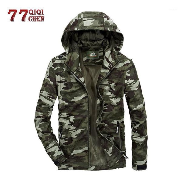 men's jackets army camouflage casual jacket spring tactical hooded knit sportswear 2021 streetwear winter men chaqueta hombre, Black;brown
men's jackets army camouflage casual jacket spring tactical hooded knit sportswear 2021 streetwear winter men chaqueta hombre, Black;brown