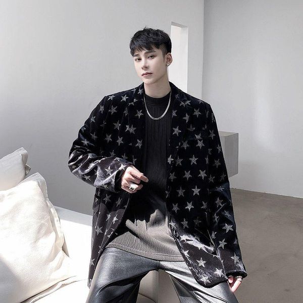 /men's wear fashionable personalized thickened velvet rhinestone shining star pattern suit coat big size blazers 9y4100 men's suit, White;black
/men's wear fashionable personalized thickened velvet rhinestone shining star pattern suit coat big size blazers 9y4100 men's suit, White;black