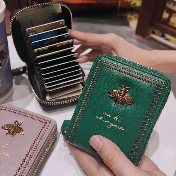 card holders hight quality business holder genuine leather s bag women zipper change pocket case coin purse, Brown;gray
card holders hight quality business holder genuine leather s bag women zipper change pocket case coin purse, Brown;gray