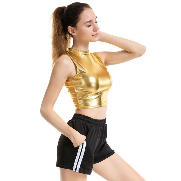 women's tanks & camis ensnovo womens turtleneck sleeveless tank metallic shiny strapless crop club evening party sexy, White
women's tanks & camis ensnovo womens turtleneck sleeveless tank metallic shiny strapless crop club evening party sexy, White