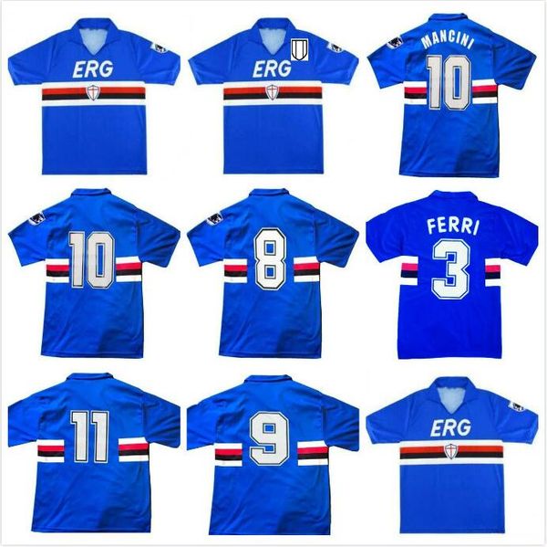 90 91 sampdoria mancini vialli home retro soccer jersey 1990 1991 maglie da calcio vintage classic football shirt maillot zhu, Black;yellow
90 91 sampdoria mancini vialli home retro soccer jersey 1990 1991 maglie da calcio vintage classic football shirt maillot zhu, Black;yellow