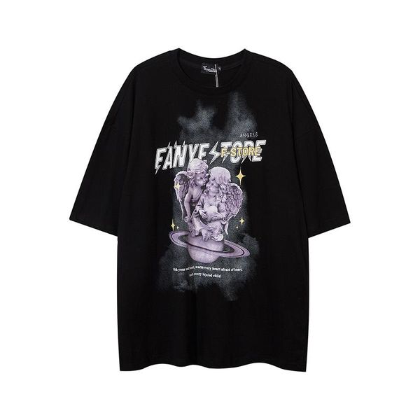 men's polos 2021 men oversized tshirts streetwear hip hop print punk rock gothic tees shirts harajuku casual short sleeve, White;black
men's polos 2021 men oversized tshirts streetwear hip hop print punk rock gothic tees shirts harajuku casual short sleeve, White;black