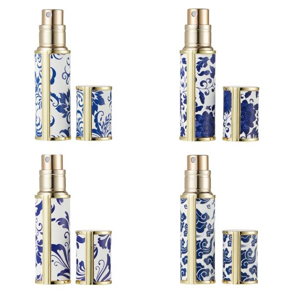 tokinten perfume bottle mini 5ml spray blue & white porcelain travel leakproof atomizer buttom filling container storage bottles jars
tokinten perfume bottle mini 5ml spray blue & white porcelain travel leakproof atomizer buttom filling container storage bottles jars