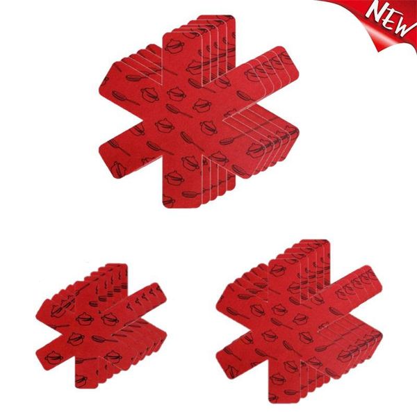 mats & pads 15 pcs protectors for pans and pots non-slip felt dividers to avoid scratches on utensils red
mats & pads 15 pcs protectors for pans and pots non-slip felt dividers to avoid scratches on utensils red