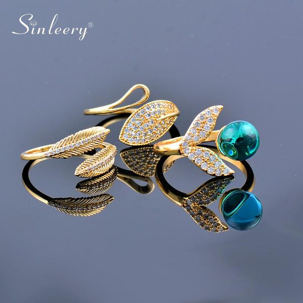 cluster rings sinleery vintage green pearl olive leaves gold color cubic zirconia ring for women fashion jewelry 2021 jz128 ssp, Golden;silver
cluster rings sinleery vintage green pearl olive leaves gold color cubic zirconia ring for women fashion jewelry 2021 jz128 ssp, Golden;silver