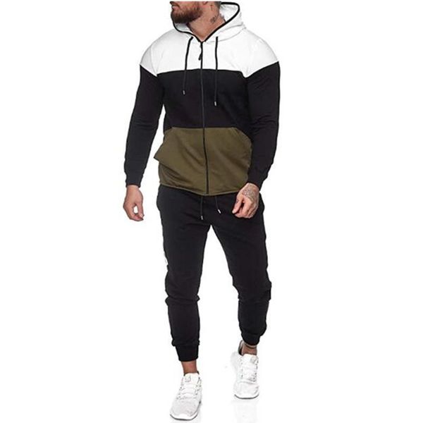 men's tracksuits 2 pieces sets tracksuit men hooded sweatshirt+pants pullover hoodie sportwear suit ropa hombre casual clothes, Gray
men's tracksuits 2 pieces sets tracksuit men hooded sweatshirt+pants pullover hoodie sportwear suit ropa hombre casual clothes, Gray
