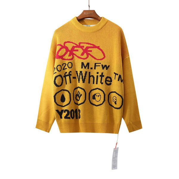 sweaters fashion knit autumn and winter 2021 off inlaid y013 wool pullover men's women's same yellow t-shirt batch, White;black
sweaters fashion knit autumn and winter 2021 off inlaid y013 wool pullover men's women's same yellow t-shirt batch, White;black