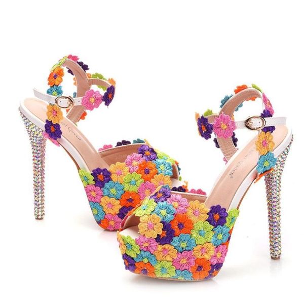 multicolour flower 2021 women summer gladiator sandals shoes pumps ladies high heels 14cm sweet platform wedding shoe, Black
multicolour flower 2021 women summer gladiator sandals shoes pumps ladies high heels 14cm sweet platform wedding shoe, Black
