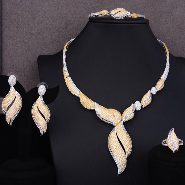 earrings & necklace larrauri trendy cz big statement collar necklace/earrings/ring/bracelet jewelry sets for women lover mother anniversary, Silver
earrings & necklace larrauri trendy cz big statement collar necklace/earrings/ring/bracelet jewelry sets for women lover mother anniversary, Silver