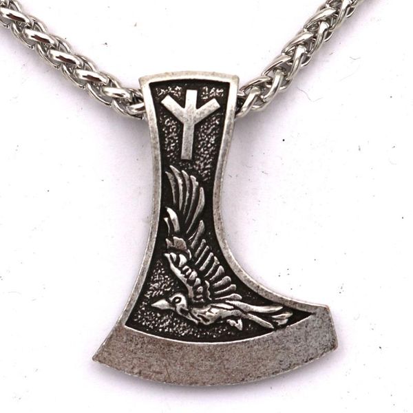 pendant necklaces viking amulet jewelry axe norse talisman rune necklace for men boys, Silver
pendant necklaces viking amulet jewelry axe norse talisman rune necklace for men boys, Silver