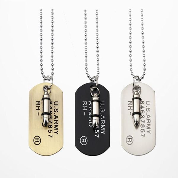 pendant necklaces fashion necklace jewelry men women military army charm dog tags single embossed chain statement gift, Silver
pendant necklaces fashion necklace jewelry men women military army charm dog tags single embossed chain statement gift, Silver