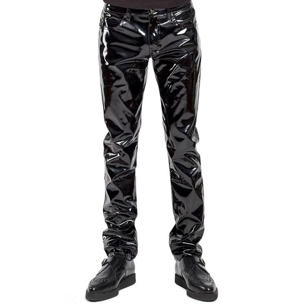 women's panties men solid black pvc latex pants male erotic clubwear gay fetish wetlook low waist playsuits performance costume, Black;pink
women's panties men solid black pvc latex pants male erotic clubwear gay fetish wetlook low waist playsuits performance costume, Black;pink