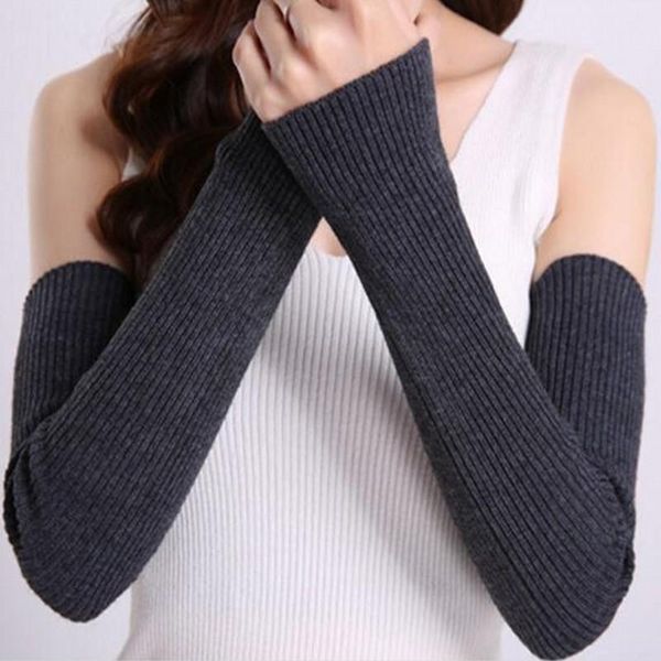 fingerless gloves cashmere arm sleeve female winter long thickened warm wool fake sleeves, Blue;gray
fingerless gloves cashmere arm sleeve female winter long thickened warm wool fake sleeves, Blue;gray